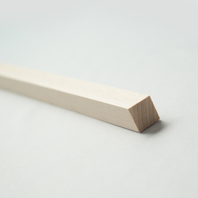 4-sides planed square beech wood style 2